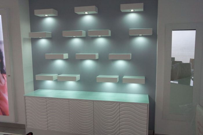 Expositor por medida